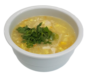 Súp kokos gà (leicht scharf)